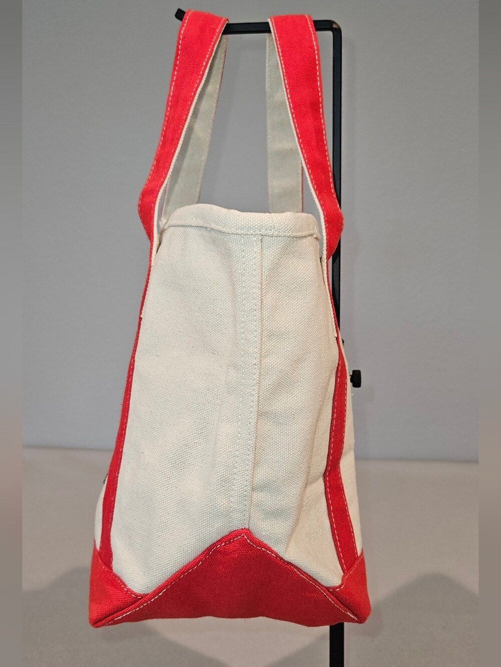Handcrafted in India Viral NWT Beaded Canvas Mini Tote & Anchor Coin Purse Red - Picture 5 of 15